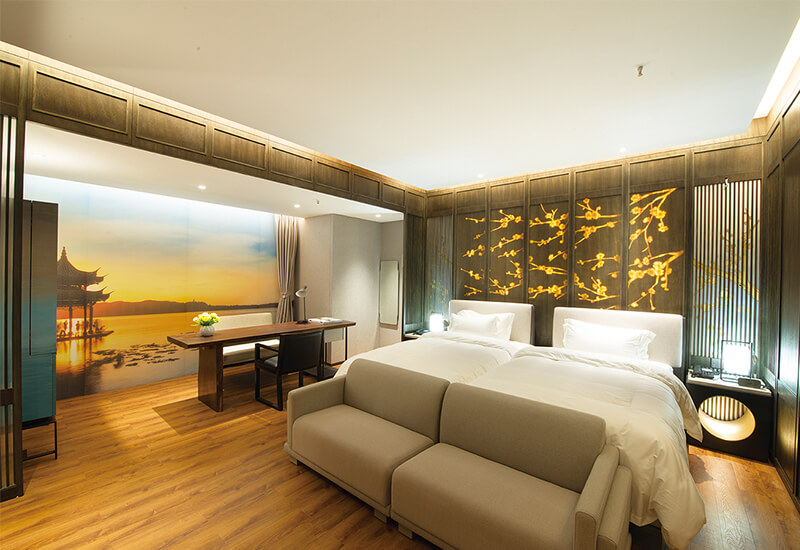Мебель проекта гостиницы изготовленная на заказ 3 4 5 наборов спальни звезды для современной комнаты кровати курорта