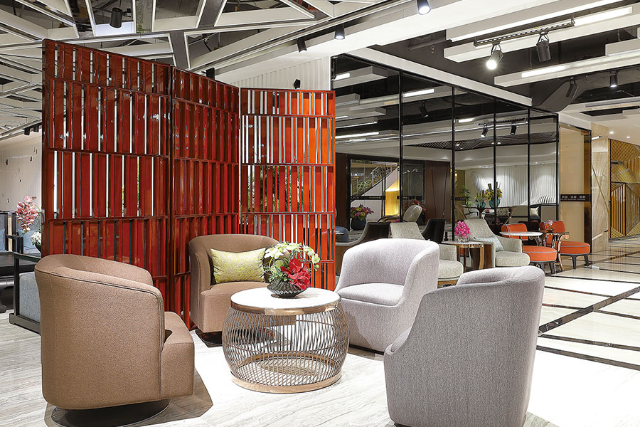 Мебель для гостиной Индивидуальный современный диван в вестибюле отеля